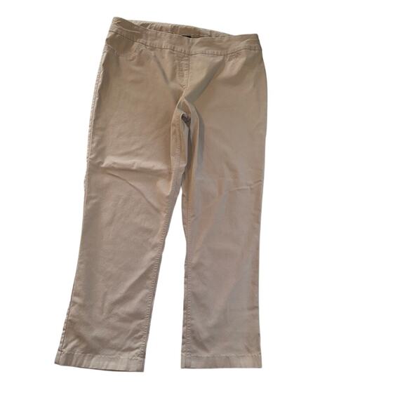 Slimsation By Multiples Denim - Slim-Sation by Multiplies Plus Size 18W Stretch Khaki Very Soft Material